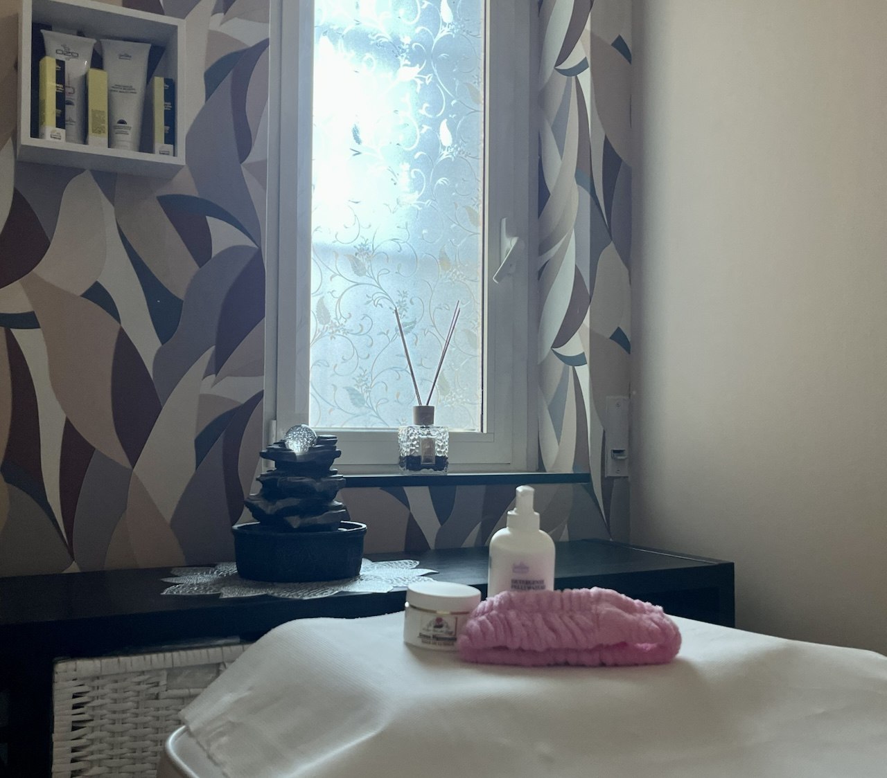Cabina per i trattamenti viso